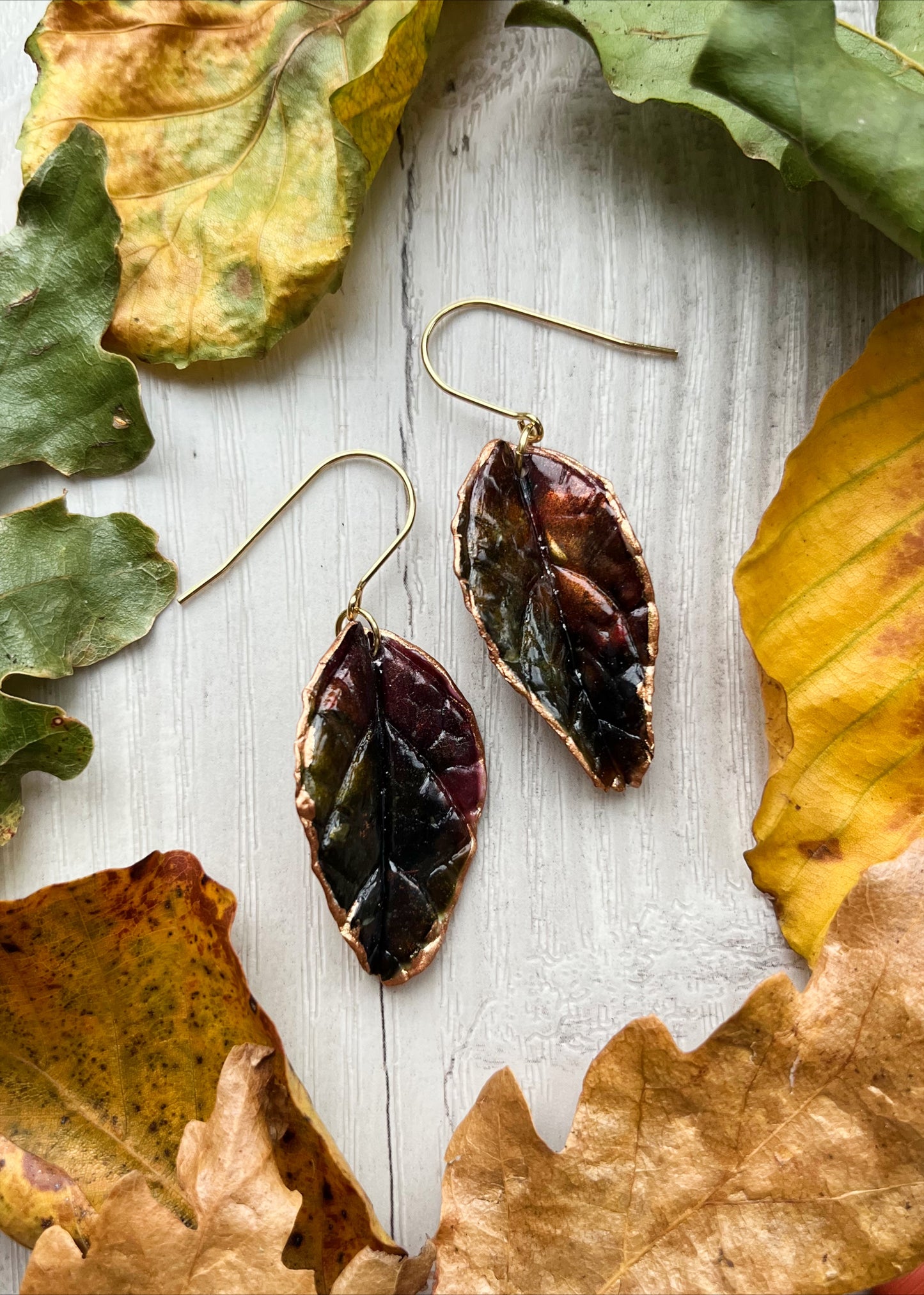 Autumn Leaf Earrings