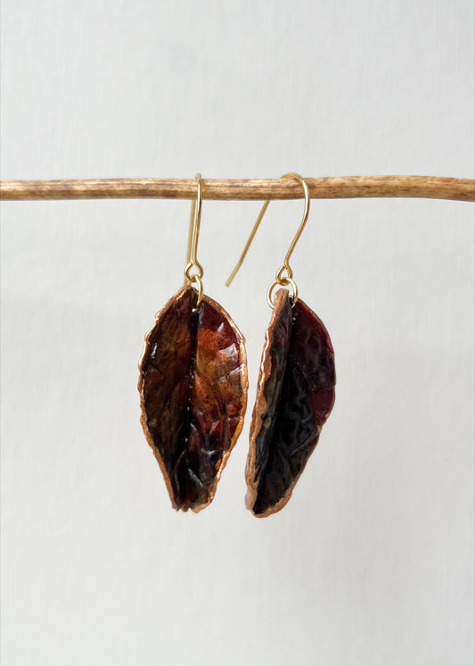 Autumn Leaf Earrings