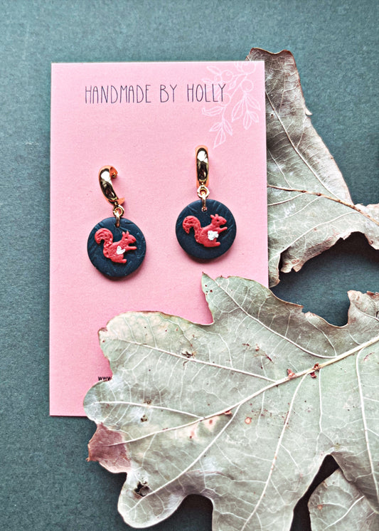 Squirrel earrings