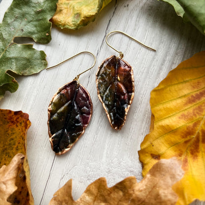 Autumn Leaf Earrings